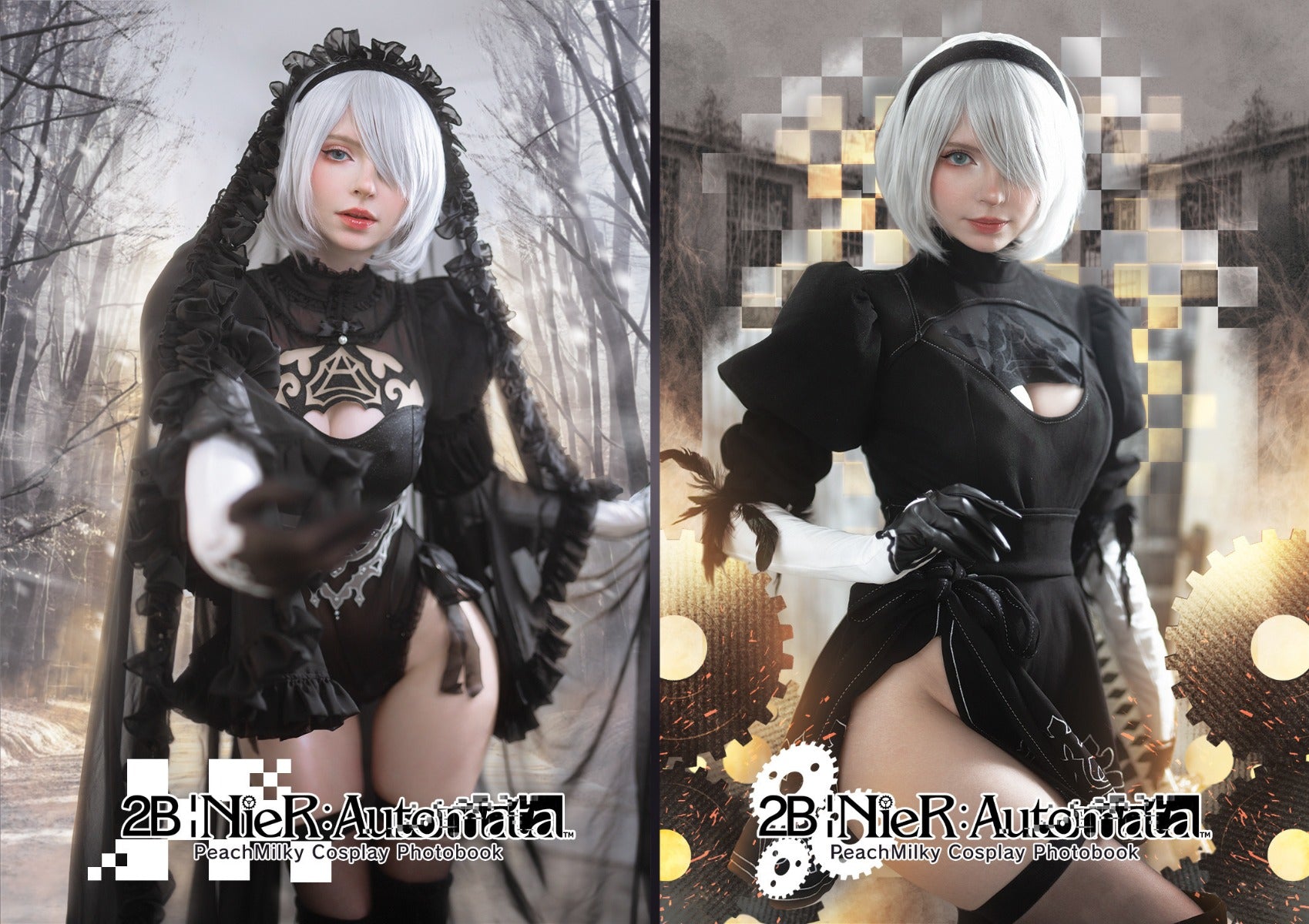 【サイン入り】PeachMilky NieR:Automata 2B コスプレ写真集