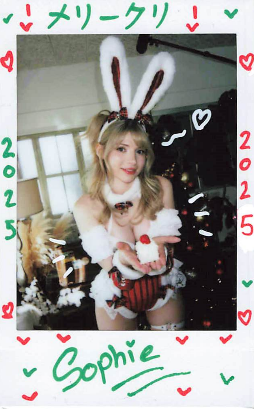 チェキ 2025クリスマス1